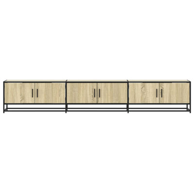 TV-taso Sonoma-tammi 240x35x41 cm tekninen puu