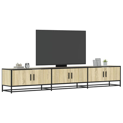 TV-taso Sonoma-tammi 240x35x41 cm tekninen puu
