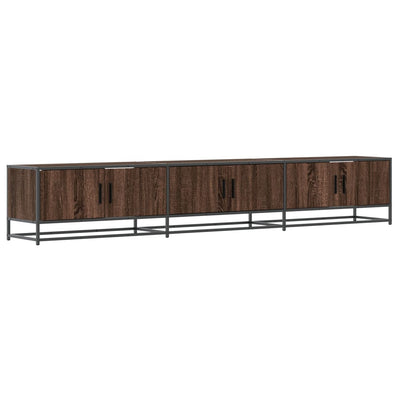 TV-taso ruskea tammi 240x35x41 cm tekninen puu