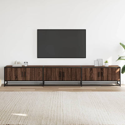 TV-taso ruskea tammi 240x35x41 cm tekninen puu