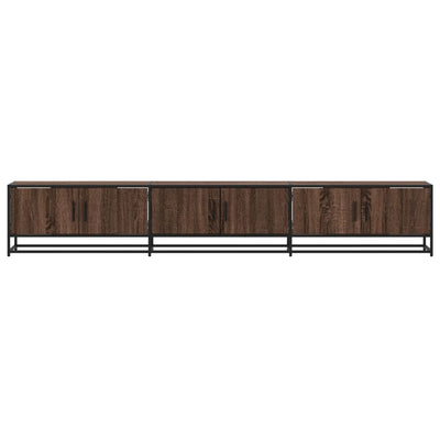 TV-taso ruskea tammi 240x35x41 cm tekninen puu