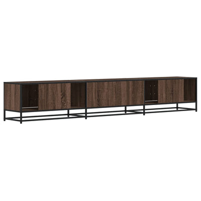 TV-taso ruskea tammi 240x35x41 cm tekninen puu