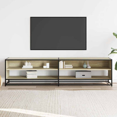 TV-taso Sonoma-tammi 180,5x40x46 cm tekninen puu