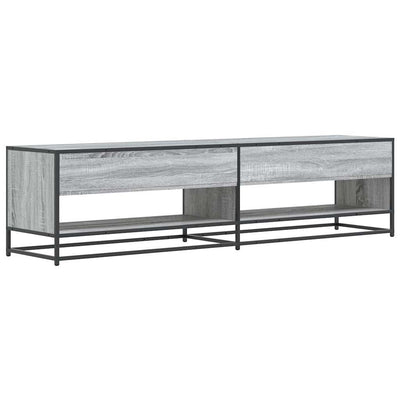 TV-taso harmaa Sonoma 180,5x40x46 cm lastulevy