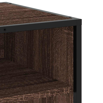 TV-taso ruskea tammi 180,5x40x46 cm tekninen puu