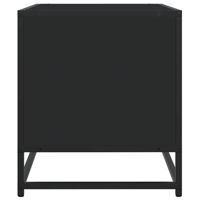 TV-taso musta 270x40x46 cm tekninen puu