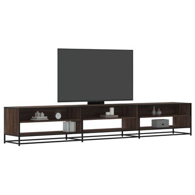 TV-taso ruskea tammi 270x40x46 cm tekninen puu