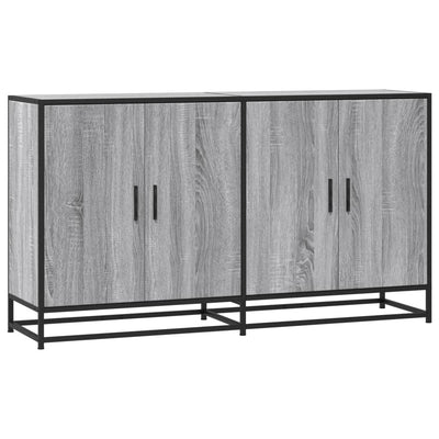 Senkki harmaa Sonoma 134x35x76 cm tekninen puu