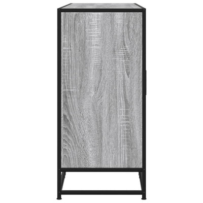 Senkki harmaa Sonoma 134x35x76 cm tekninen puu