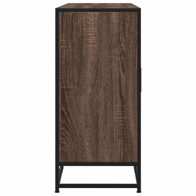 Senkki ruskea tammi 134x35x76 cm tekninen puu