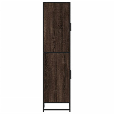 Kaappi ruskea 68x35x139 cm tekninen puu