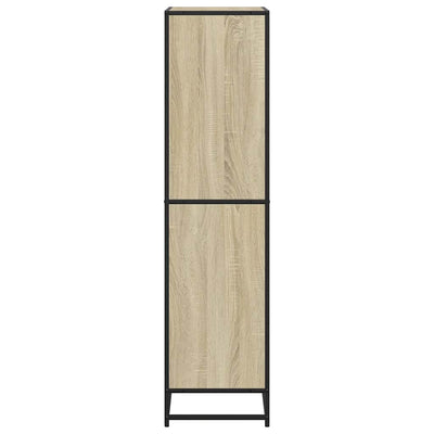 Kirjahylly Sonoma-tammi 60x35x139 cm tekninen puu