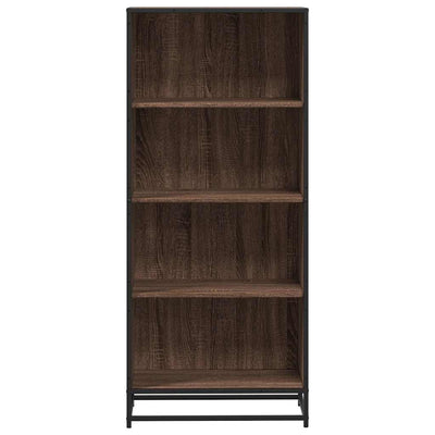 Kirjahylly ruskea tammi 60x35x139 cm tekninen puu