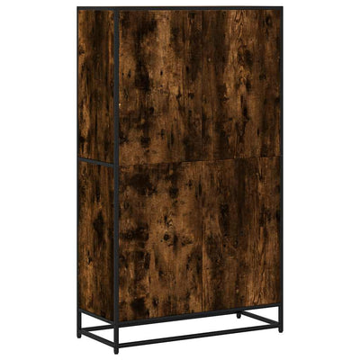 Kirjahylly savutammi 80,5x35x139 cm tekninen puu