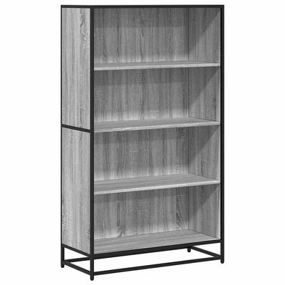 Kirjahylly harmaa Sonoma 80,5x35x139 cm tekninen puu