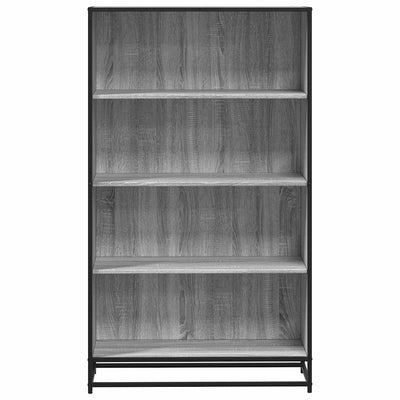 Kirjahylly harmaa Sonoma 80,5x35x139 cm tekninen puu