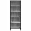 Harmaa kirjahylly Adalber 60x35x170,5cm (puinen)