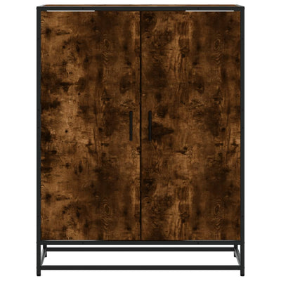 Kenkäkaappi savutammi 75x38x97,5 cm tekninen puu