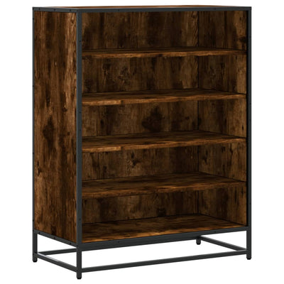 Kenkäkaappi savutammi 75x38x97,5 cm tekninen puu