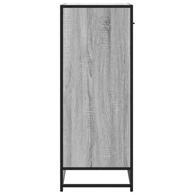 Kenkäkaappi harmaa Sonoma 75x38x97,5 cm tekninen puu