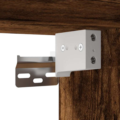 Kylpyhuoneen kalustesarja Manolina (2-osainen, savutammi, puinen)