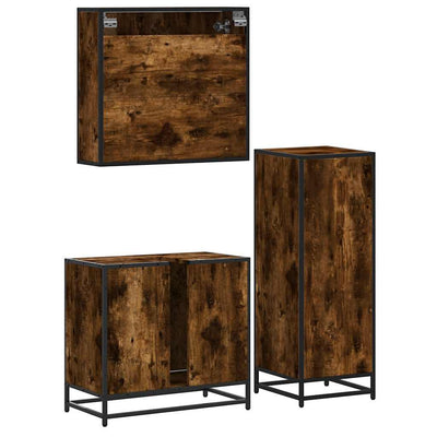 Savutammi kylpyhuoneen kalustesarja Girlesteanu 3-osainen (puinen)