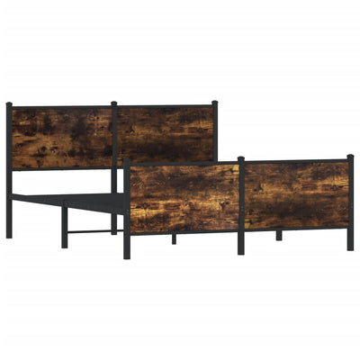 Savutammi metallinen sängynrunko Oane 160x200cm