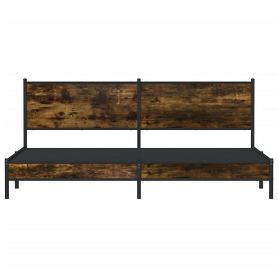 Savutammi metallinen sängynrunko Oane 193x203cm