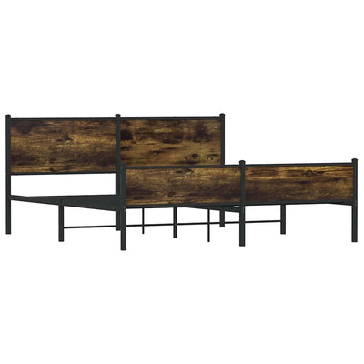 Savutammi metallinen sängynrunko Oane 180x200cm