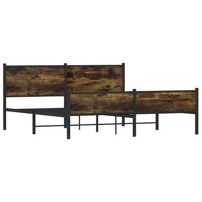 Savutammi metallinen sängynrunko Oane 183x213cm