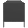TV-taso musta 101,5x39x43,5 cm kylmävalssattu teräs