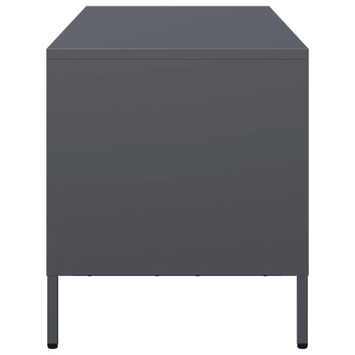 TV-taso antrasiitti 101,5x39x43,5 cm kylmävalssattu teräs