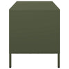 Oliivinvihreä tv-taso Rosia 101,5x39x43,5cm (kylmävalssattu teräs)