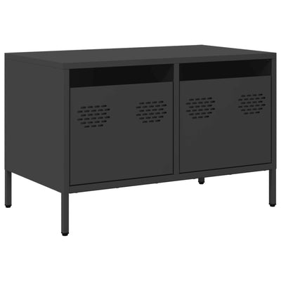 TV-taso musta 68x39x43,5 cm kylmävalssattu teräs