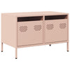TV-taso pinkki 68x39x43,5 cm kylmävalssattu teräs