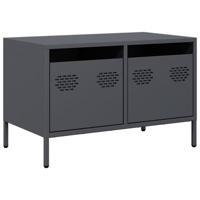 TV-taso antrasiitti 68x39x43,5 cm kylmävalssattu teräs