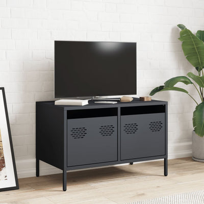TV-taso antrasiitti 68x39x43,5 cm kylmävalssattu teräs