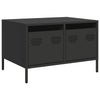 TV-taso musta 68x50x43,5 cm kylmävalssattu teräs