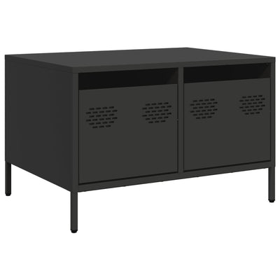 TV-taso musta 68x50x43,5 cm kylmävalssattu teräs