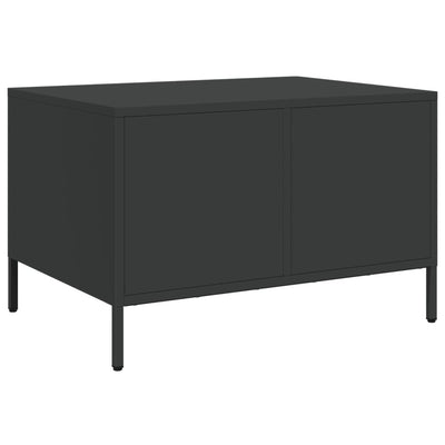 TV-taso musta 68x50x43,5 cm kylmävalssattu teräs
