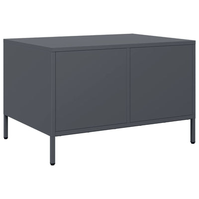 TV Kaappi Antrasiitti 68x50x43,5 cm Kylmävalssattu teräs
