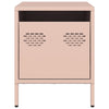 Vaaleanpunainen yöpöytäkaappi Unit 35x39x43,5cm (terästä)