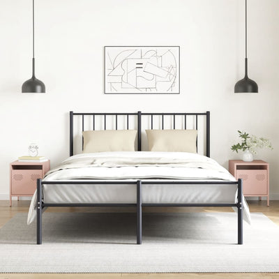 Pinkki yöpöytäkaapit Unit 35x39x43,5cm (2 kpl, teräs)