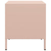 Yöpöytäkaapit 2 kpl Pinkki 35x39x43,5 cm Teräs