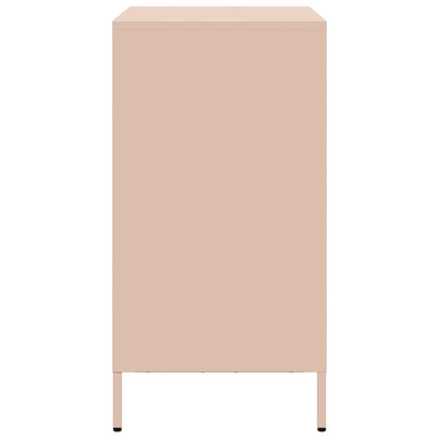 Pinkki senkki Lcian 68x39x73,5cm (kylmävalssattu teräs)