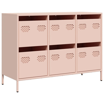 senkki Pinkki 101,5x39x73,5 cm Kylmävalssattu teräs