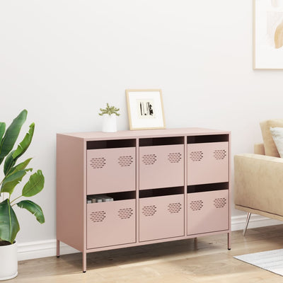 senkki Pinkki 101,5x39x73,5 cm Kylmävalssattu teräs