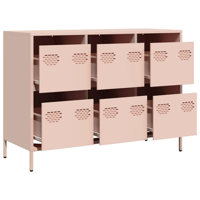 senkki Pinkki 101,5x39x73,5 cm Kylmävalssattu teräs