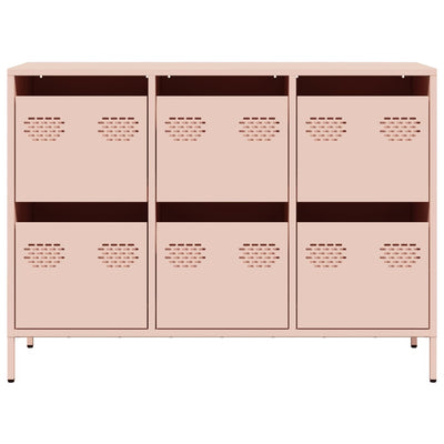 Pinkki senkki Lcian 101,5x39x73,5cm (kylmävalssattu teräs)