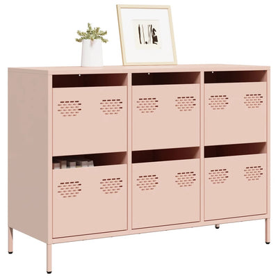 senkki Pinkki 101,5x39x73,5 cm Kylmävalssattu teräs